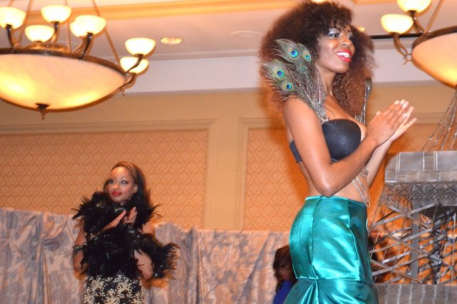 ELOPE TO PARIS fashion show.