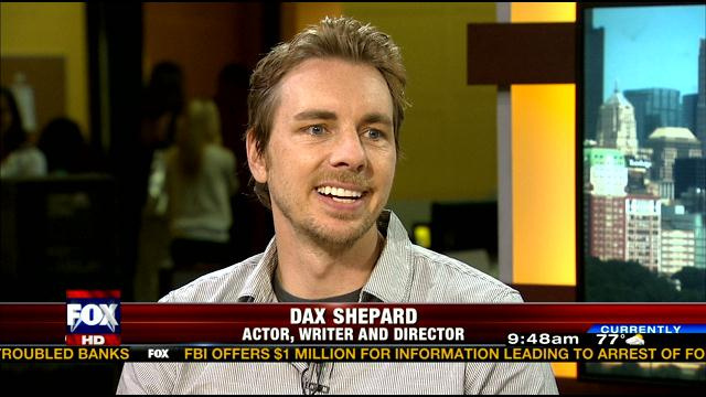 Actor/Director Dax Shepard for "Hit and Run" Media Tour