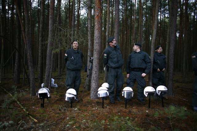 German Nuclear Waste Protest