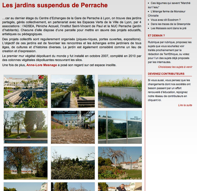 www.terrethique.org - Jardins suspendus