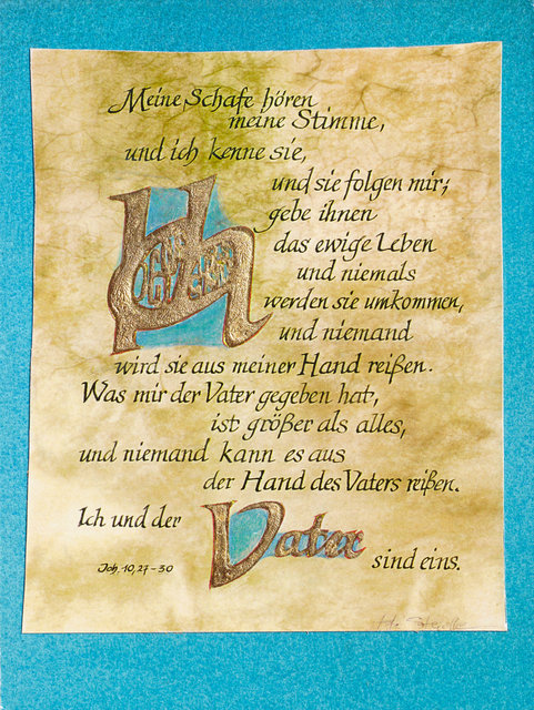Meine Schafe hören meine Stimme