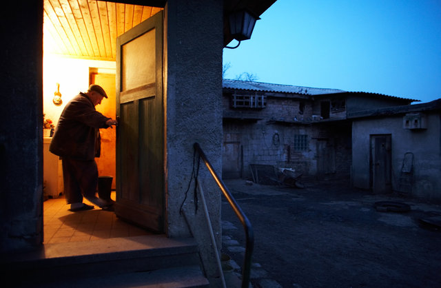 The farming couple Helmut and Hertha in Froeßnitz, Germany, live like they are in another time.