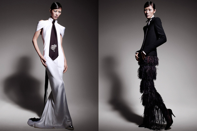 Vogue China. Liu Wen. Classics Re-Presented, February 2011