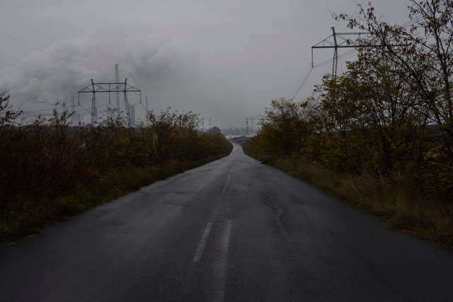 On the road, Bulgaria. 