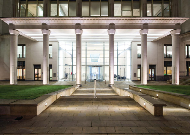 Woolgate Exchange - Basinghall Street Entrance