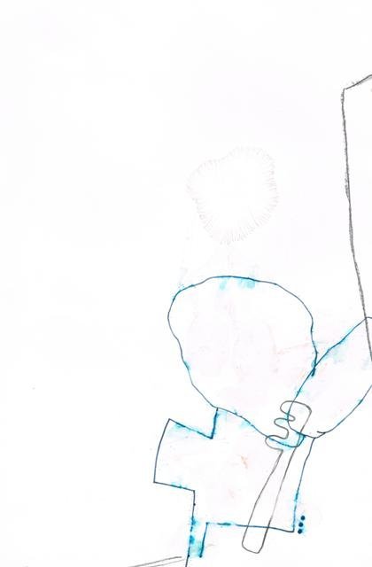 Zonder Titel, 2012  25 x 37,5 cm