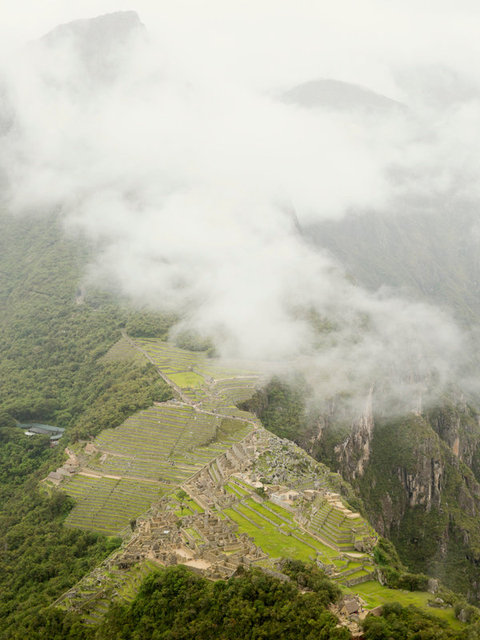 the city was built in the shape of a condor from above