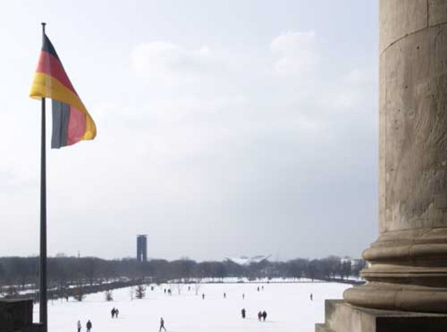 berlijn - vanaf de reichstag