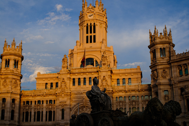 Cibeles, city hall, in Madrid