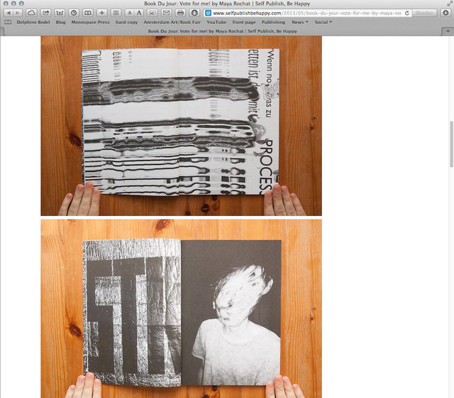 SELF PUBLISH BE HAPPY - BOOK DU JOUR - MAY 2013