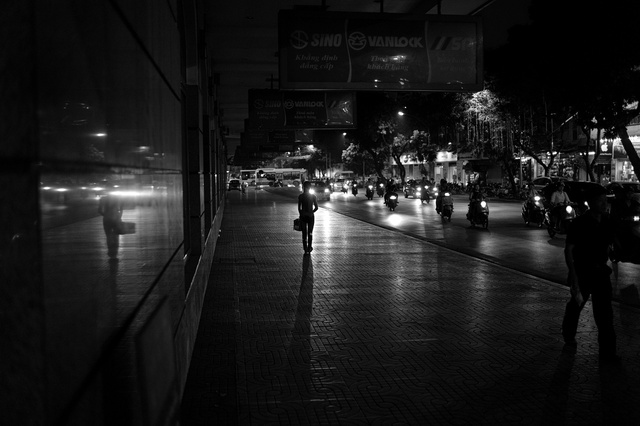 On the streets of Hanoi