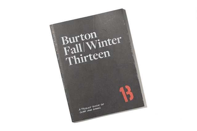 Burton Snowboards: Consumer Catalog