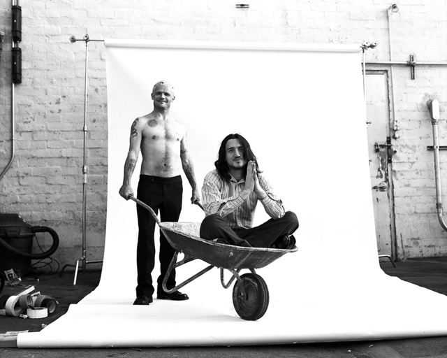 Flea and John Frusciante