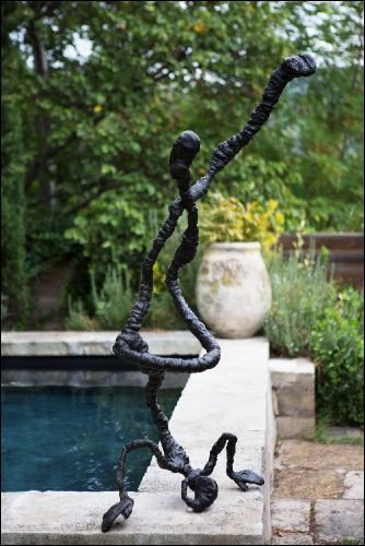 CALLIGRAPHY : A creation in multiple positions, balance in three points