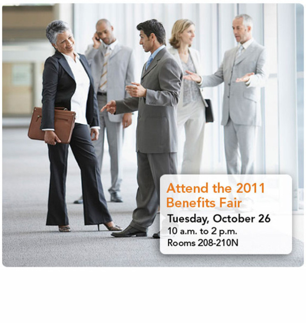 Elevator Ad for 2011 Benefits Fair