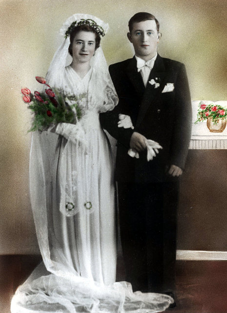 The farming couple Helmut and Hertha in Froeßnitz, Germany, live like they are in another time.