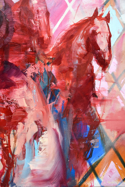(Detail) Goodbye Horses (Red Queen II)