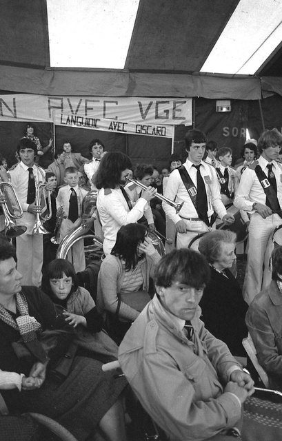 "Languidic avec Giscard", campagne présidentiele de 1980, Lorient