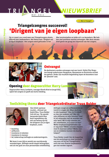 Triangel Nieuwsbrief 2011
