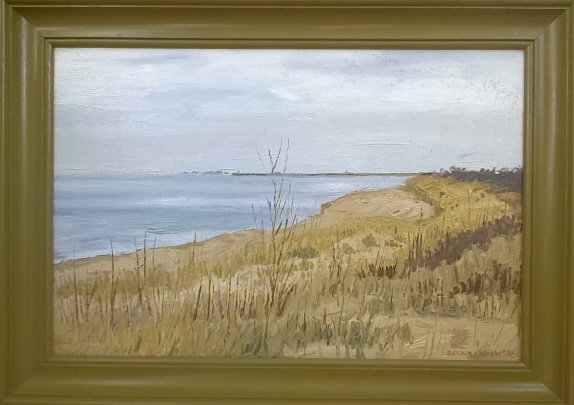 Zatoka Gdańska 2 40x60 olej płótno 2015