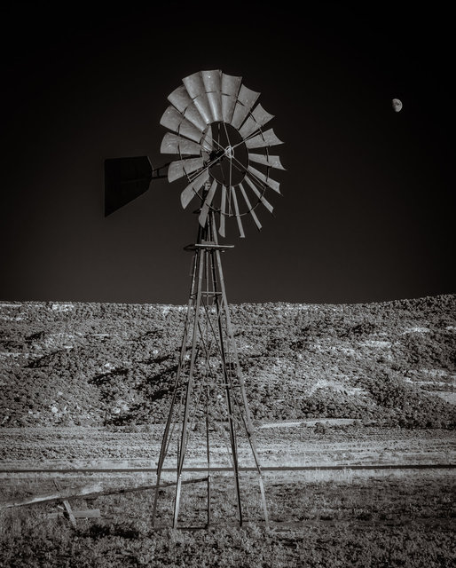 Lunar Windmill, No. 1 (Infra-Red)
