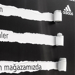 Adidas - Rize Adidas Store Openning Ceremony Billboard ad