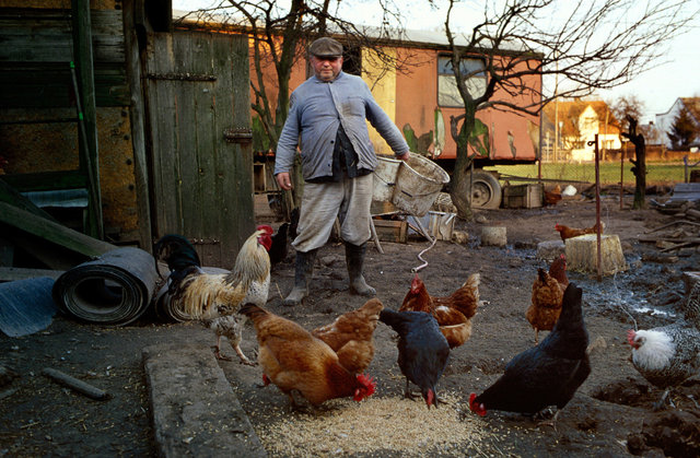 The farming couple Helmut and Hertha in Froeßnitz, Germany, live like they are in another time.