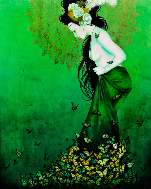 La Fee Verte 48"x60" / 2011