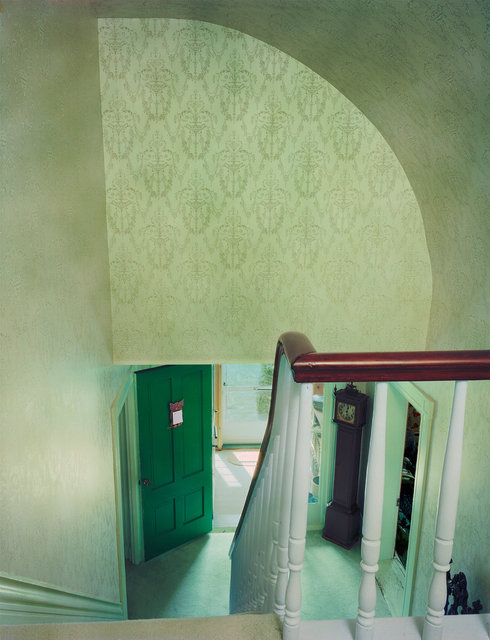 Untitled Interior (green stairwell), 2005