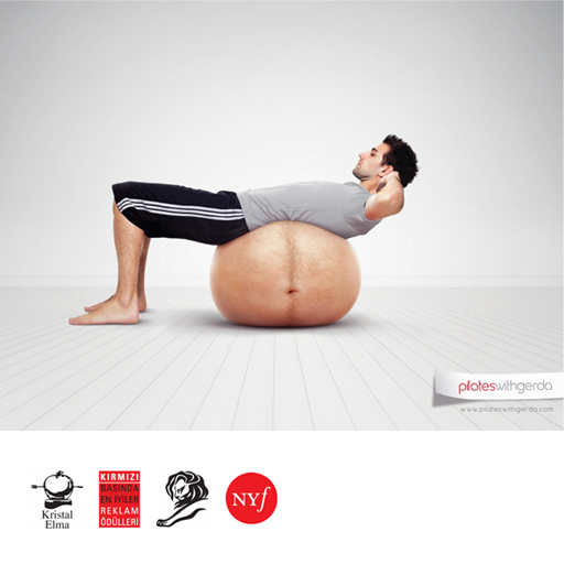 Pilates with Gerda Press Ads