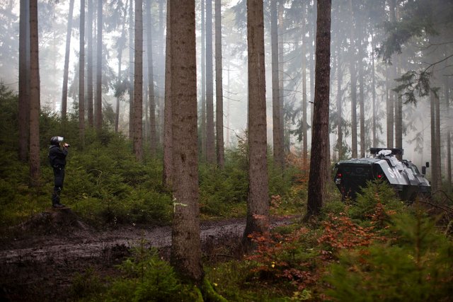 German Nuclear Waste Protest