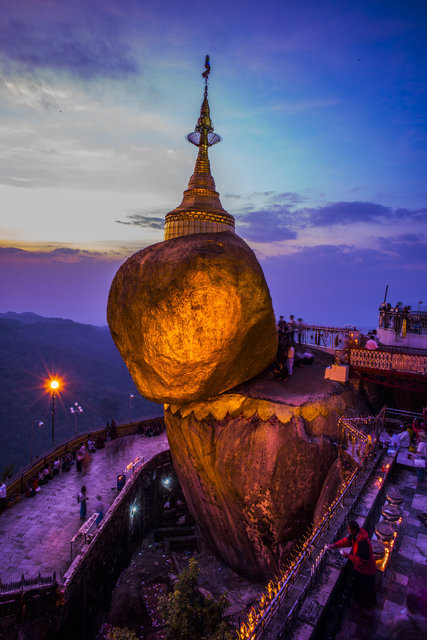 Golden Rock, Myanmar. 2015.