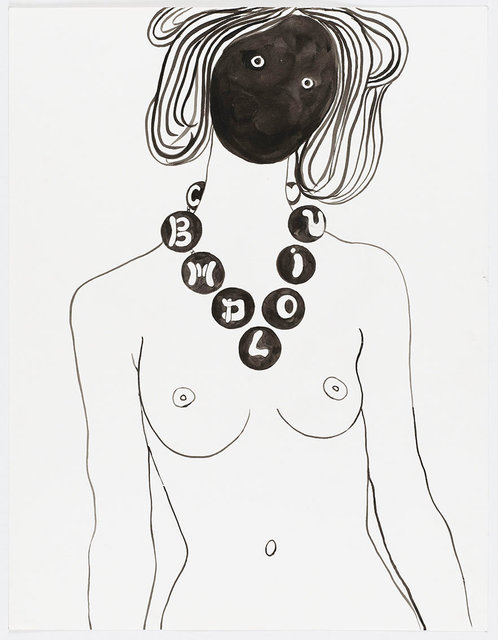 Young Model Showing Boudi Milco Necklace