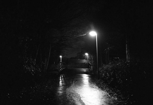 accross the street