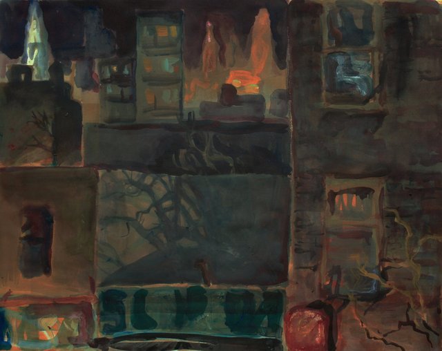 Chinatown Tenements 22 x 29"