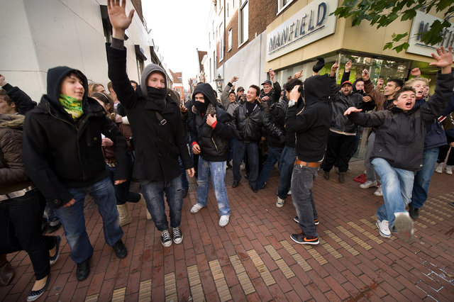 scholieren protest