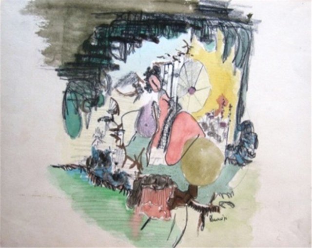 Winter in your ears and a story in your eyes, 1962,