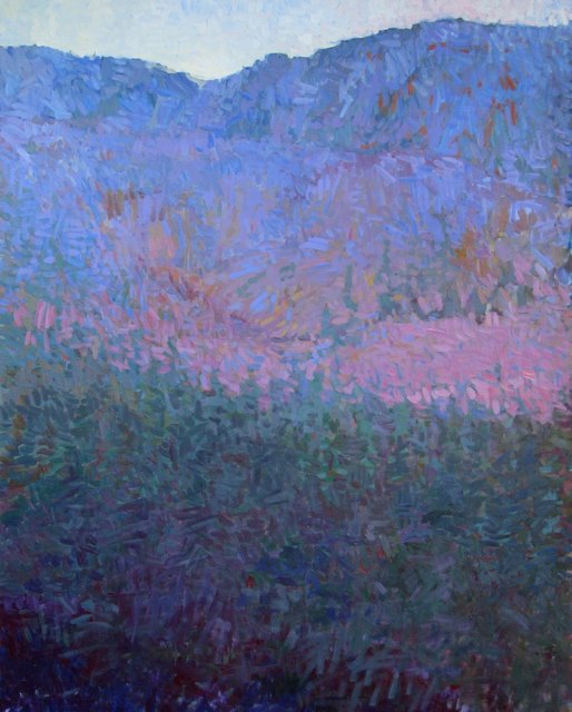 Tree Line, Acrylic on Canvas, 66" x 54"