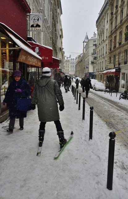 en allant vers Montmartre, 20.01.2013