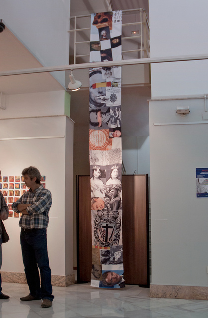 Memory Scrolls Installation at Casa de la Cultura in Valencia, Spain