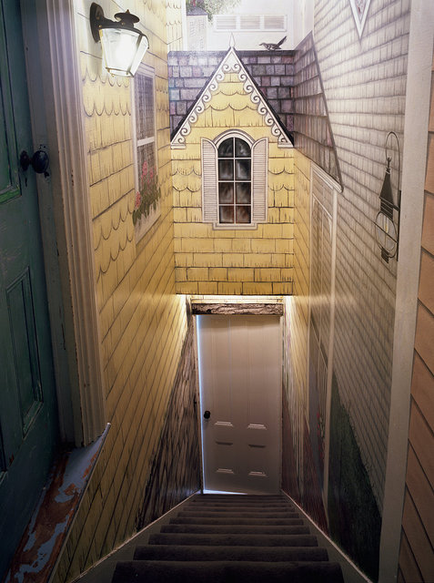 Untitled Interior (house stairway), 2012