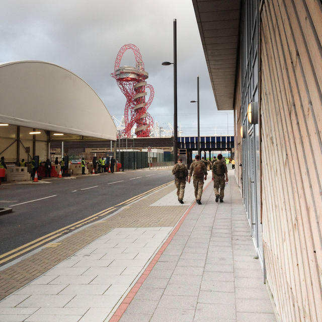 Journey to work, Olympic Park, 2012