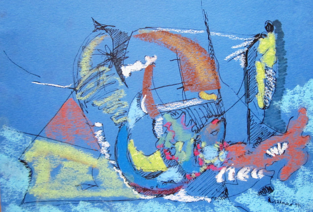 Seascape in two directions, 1992