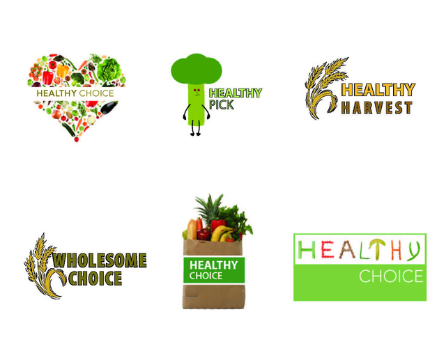 Healthy Eating Logos for Hubbard's