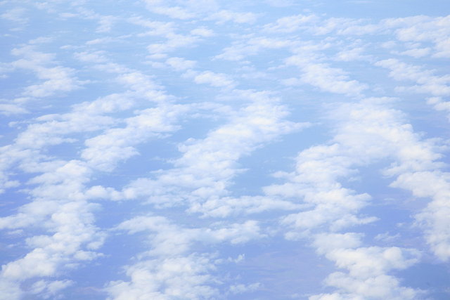 lucht met wolken vanaf boven