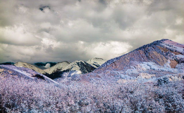La Sal Mountains (Infra-Red), No. 2