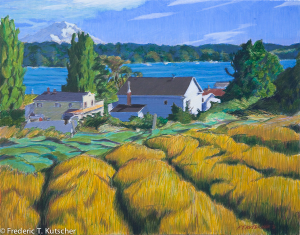 Lavender Rows & Hillside - Burton