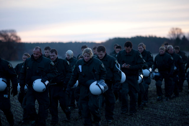 German Nuclear Waste Protest