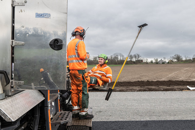 Bygget av nya E22 mellan Lösen och Jämjö