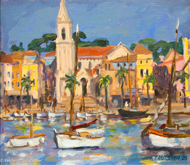 "Eglise St. Nazaire (Sanary Harbor)
